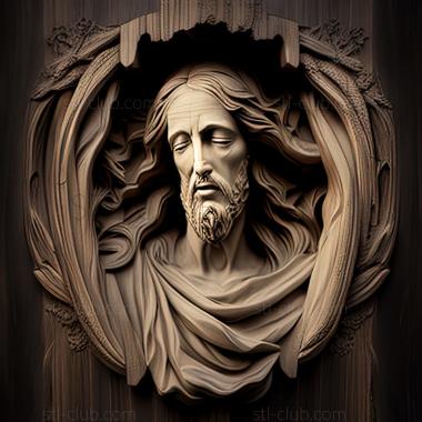 3D model st jesus (STL)